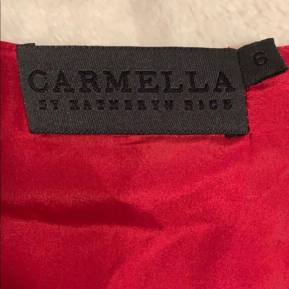 Carmella Michli X Revolve 100% Silk Dress Berry - Picture 11 of 14